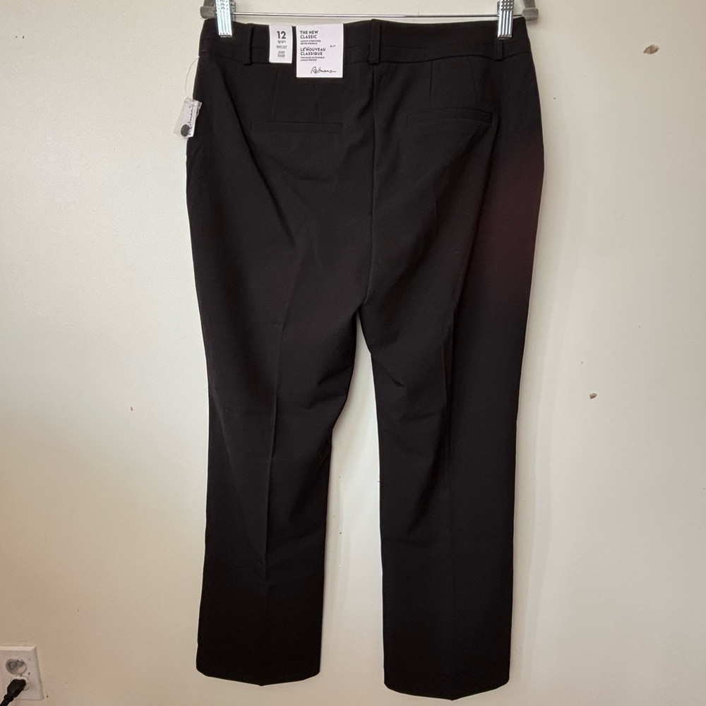 Reitmans Women’s The New Classic Black Bootcut Pants in 12 Petite - Picture 6 of 13